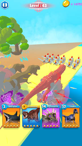 Dino Transform : Run Race 3D Screen 3