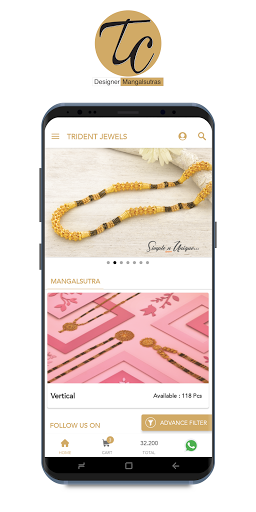 Android application Trident Jewels screenshort