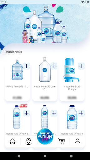 Nestlé Pure Life Screen 2