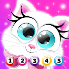 Kids Color by Numbers Book with Animated Effects 3.1