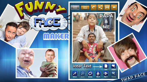 Android application Funny Face Maker screenshort
