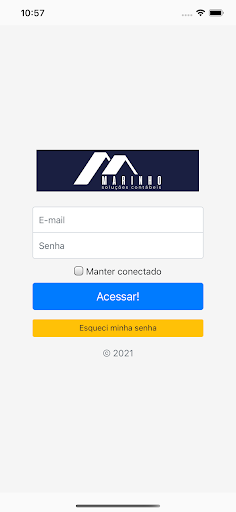 Android application Marinho Soluções Contábeis screenshort