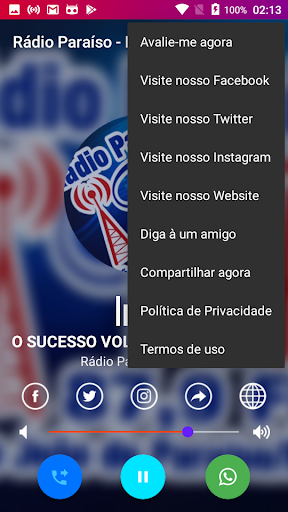 Rádio Paraíso FM 87,9 Screen 3