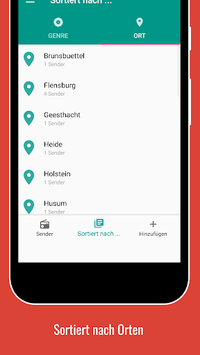 Radiosender Schleswig-Holstein Screen 3