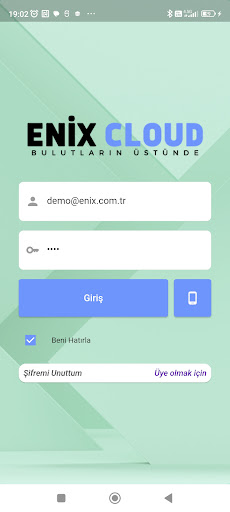 Android application Enix Cloud screenshort