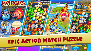 Warghs | Match 3 Puzzle Game