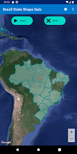 Brazil State Shape Quiz