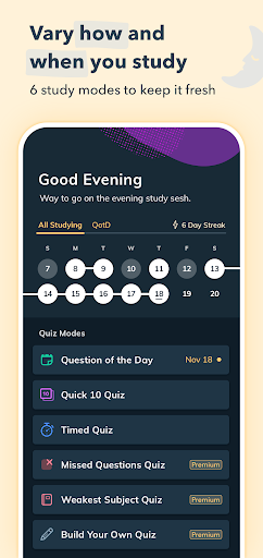 Screenshot of Pocket Prep Professional