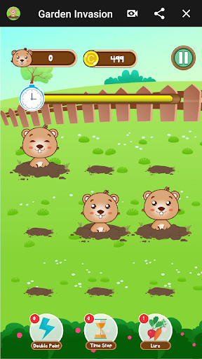 Android application Garden Invasion screenshort