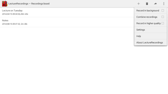 LectureRecordings APK (betaald/volledig) 2