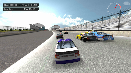 Android application Super American Racing Lite screenshort