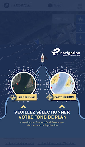 Android application e-navigation screenshort