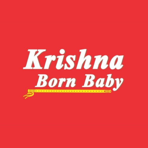 Krishna Born Baby logo