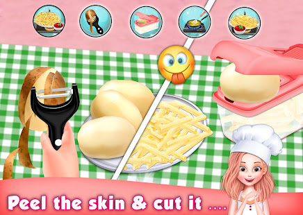Crispy French Fries Recipe - Fries Cooking Game screenshots 3
