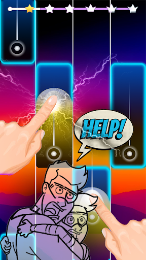 Android application Captain Henry Piano Tiles screenshort