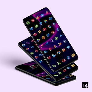 AlineT Icon Pack Pro Apk – linear icons + transparent fill (Patched) 1