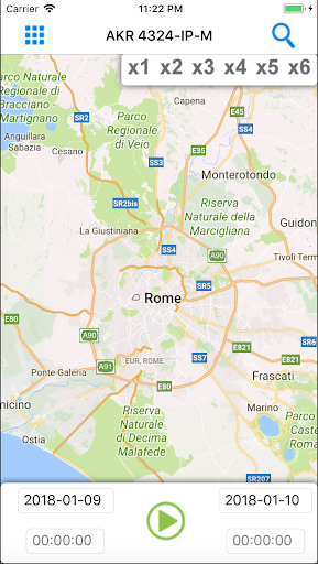 Android application GPS2u screenshort