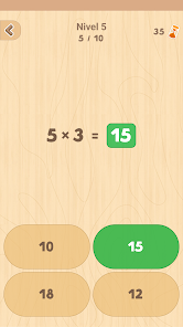 Imágen 3 Tabla de multiplicar. ¡Aprende android