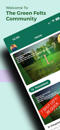 Android application The Green Felts screenshort