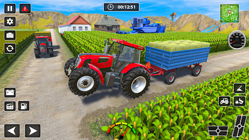 Android application Farmers Life: Tractor Driving screenshort