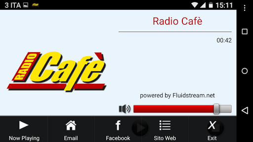 Radio Cafè Screen 3