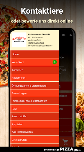 Hochdorfer Pizza Heimservice H Screen 3