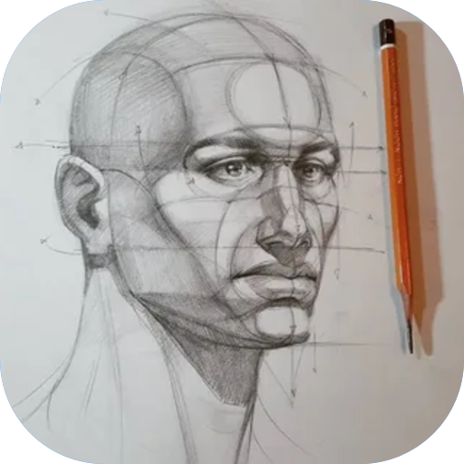 How to draw a person logo
