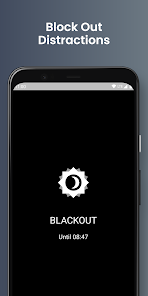 Screenshot 2 BlackOut: Stay Focused android