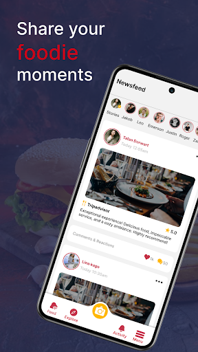 Android application BeforeBite: Foodie's Delight screenshort