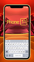 screenshot of Phone11 Keyboard Theme