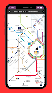 Vienna Metro Map 2023