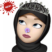 Cute Memoji Hijab Muslim Stickers - WAStickersApp