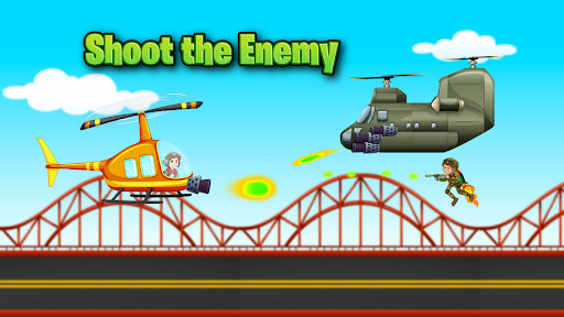 Android application Flight Stick:Helicopter Shoot screenshort