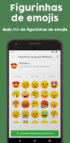 Captura 2 Figurinhas de emojis WASticker android