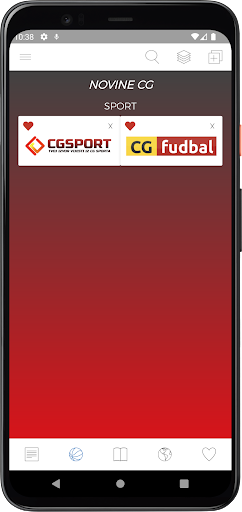 Novine CG - Crne Gore Screen 2