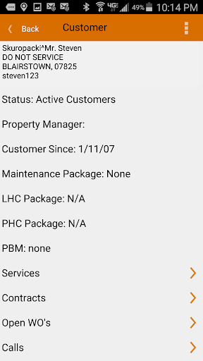 Mr Accountant Field App Screen 3
