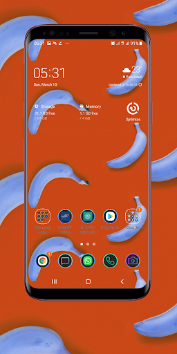 Banana Wallpaper Screen 3