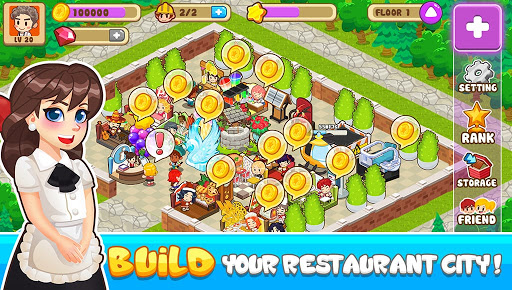 Code Triche jeu de restaurant - jeu de café restaurant magnat (Astuce) APK MOD screenshots 1