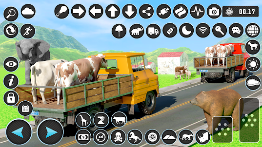 Animal Cargo Truck Games