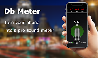 screenshot of Sound meter - dB meter