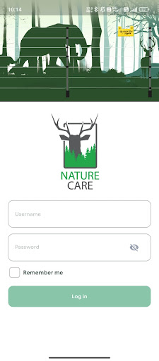 Android application Nature Care screenshort