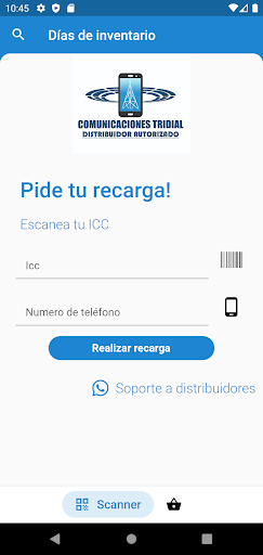 Tridial Recargas Screen 2