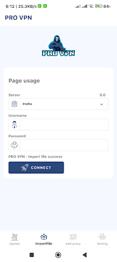 PRO VPN Screen 2
