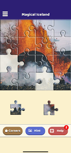 Magical Iceland Puzzle Screen 2