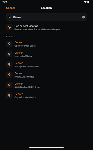 Edgelight Weather Wallpaper screenshot 10
