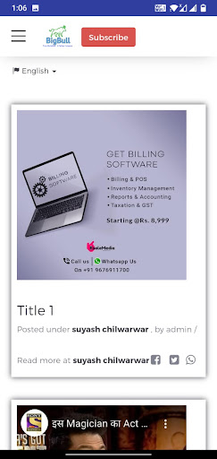 BigBull - Market News App