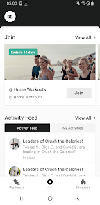 Screenshot 2 UNIQUE Fitness android