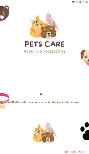 Android application PetsCare screenshort