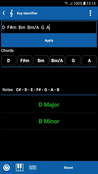 s.mart Song Key Identifier Screen Grabs 4
