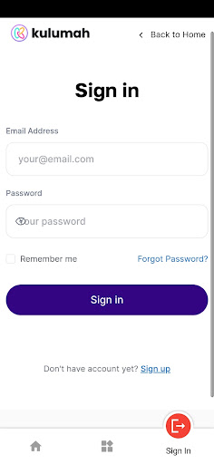 Android application Kulumah screenshort